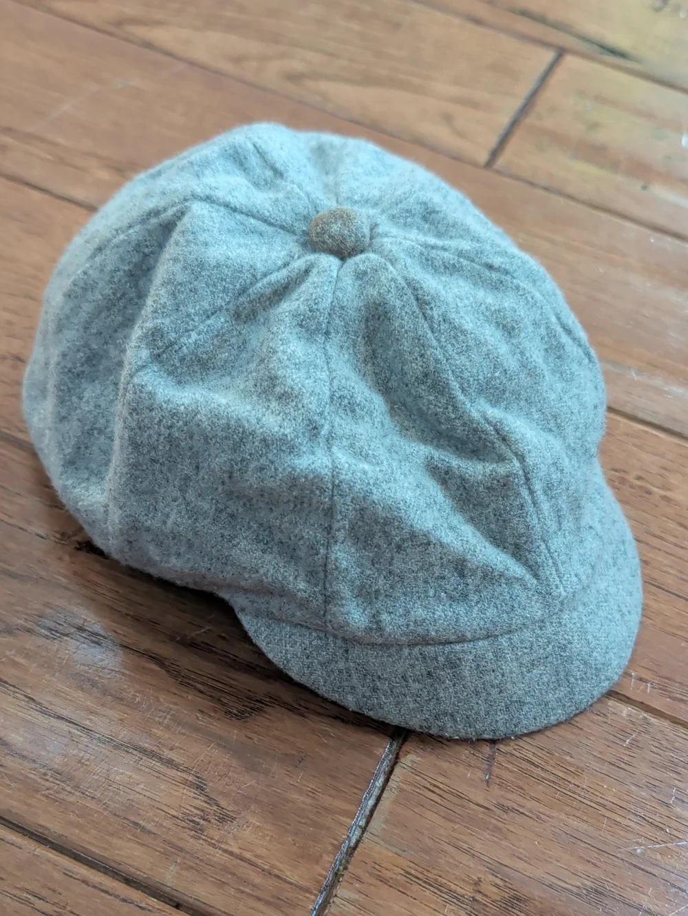 Meier & Frank Co. Vintage Baby Newsboy Wool Cap Hat